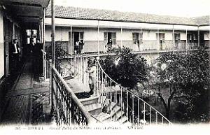 Biskra - Grand Hotel du  Sahara - Cour